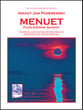 Menuet Flute and String Quartet cover